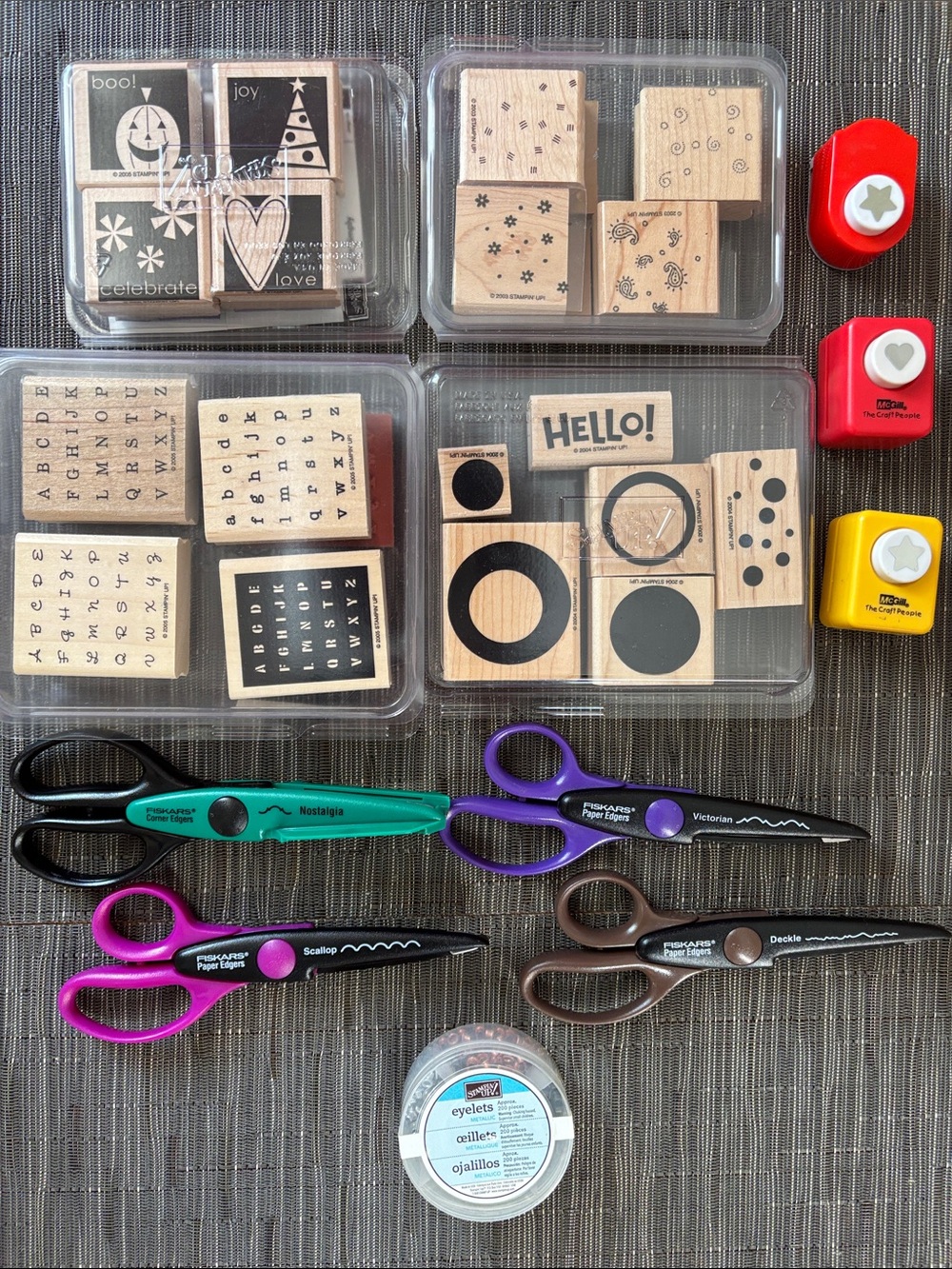 Misc scrapbooking tools